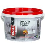 Эмаль для окон и дверей Dali база А 3 кг