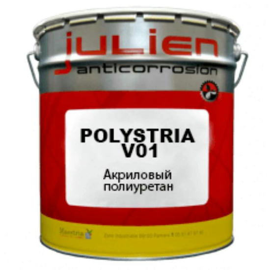 Эмаль полиуретановая Maestria Polystria V01 Blanc Base 13 л с отвердителем Polystria Durcisseur 2 л