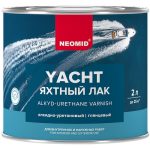 Лак яхтный алкидно-уретановый Neomid глянцевый 2 л