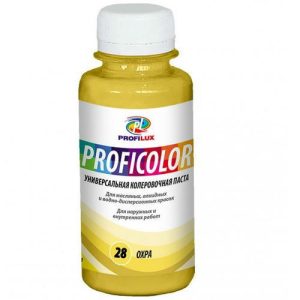 Колорант универсальный Profilux Proficolor 28 охра 0,1 л