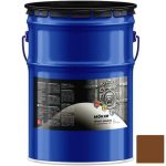Грунт-эмаль алкидно-уретановая Mokke 01036 3 в 1 коричневая 20 кг