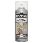 Эмаль аэрозольная HAMMER металлик натуральное золото 520мл