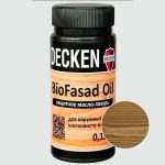Масло-лазурь DECKEN Bio Fasad Oil Spice Бренди 0,125 л