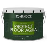 Эмаль KOMANDOR Protect Floor Aqua для пола база С 9 л бесцветная