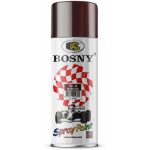 Краска аэрозольная Bosny №38 бордовый RAL3007 400мл(300г)