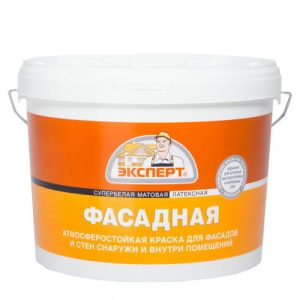 В/Д краска ФАСАДНАЯ с/б Эксперт 28кг