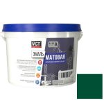 Эмаль универсальная VGT матовая Ral 6005 зеленая 1 кг