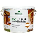 Антисептик лессирующий защитно-декоративный Prosept Bio Lasur 037-9 Орех 9 л