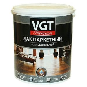 Лак полиуретановый паркетный VGT Премиум матовый 0,9 кг