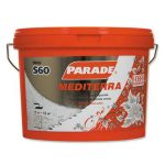 Покрытие декоративное PARADE Deco mediterra S60 белое 15кг