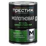 Эмаль алкидная ПРЕСТИЖ молотковая 0,4л серая