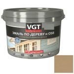 Эмаль по дереву VGT Профи кофейная 10 кг