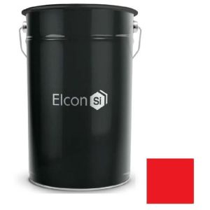 Эмаль термостойкая Elcon КО-811 ярко-красная 25 кг