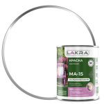 Краска масляная ЛАКРА МА-15 белая 0,9кг
