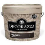Декоративное покрытие DECORAZZA Velours VL 001 6 кг
