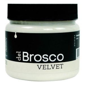 Краска акриловая DEL BROSKO Velvet интерьерная матовая 400мл хлопковый