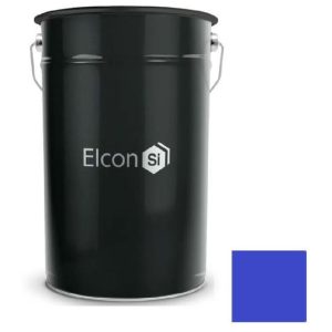 Эмаль термостойкая Elcon КО-8104 400 градусов синяя 25 кг