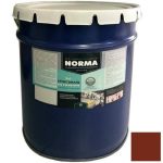 Грунт-эмаль 3 в 1 Novocolor красно-коричневый матовый 20 кг