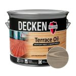 Масло DECKEN Terrase Oil Wood для террас Дуб антик 2,5 л