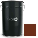 Эмаль термостойкая Elcon Max Therm 400 градусов коричневая 25 кг