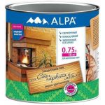 Лак для стен, паркета и мебели ALPA акрил-уретановый полуматовый (0,75л/0,8кг)