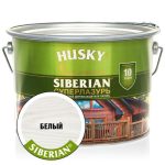 HUSKY SIBERIAN «Суперлазурь» белая 9л