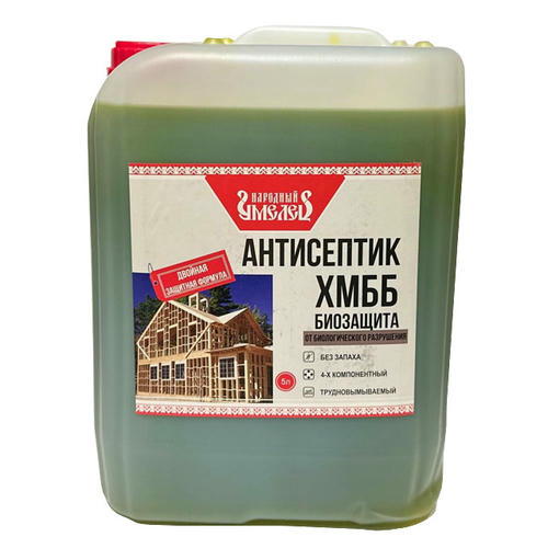 Грунт-антисептик ХМББ Умелец двойная биозащита 5л