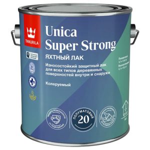 Лак универсальный Tikkurila Unica Super Strong 700014012 база EP полуматовая 2,7 л