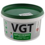 Шпатлевка акриловая по дереву VGT Экстра белая 1 кг