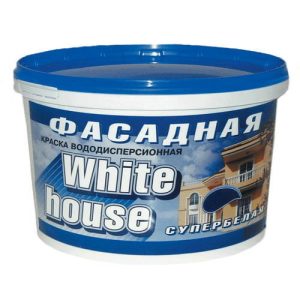 Краска ВД White House фасадная 3,5 кг