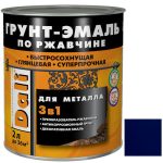 Грунт-эмаль по ржавчине Dali 3 в 1 гладкая RAL 5002 ультрамарин 2 л