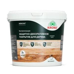 Аквалак KRONA ваниль 3л