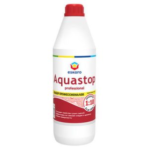 Грунт влагоизолятор Eskaro Aquastop Prof концентрат 1л