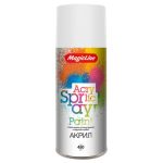 Краска аэрозольная MAGIC LINE универсальная 265г матовая белая