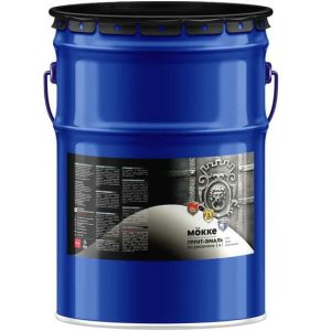 Грунт-эмаль алкидно-уретановая Mokke 01032 3 в 1 белая 20 кг