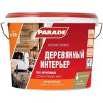 Лак акриловый Parade Classic L70 Деревянный интерьер матовый 9 л