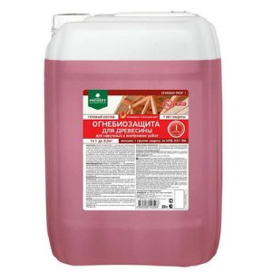 Огнебиозащита для древесины Prosept Огнебио Prof l 1 007-20 красная 20 л