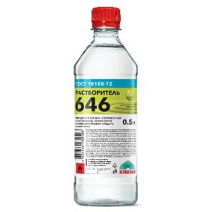 Растворитель 646 KRONA 0,25л
