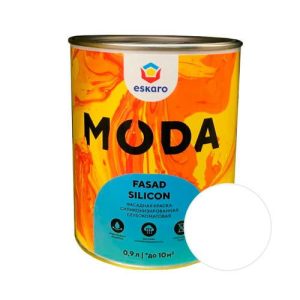 Краска ESKARO Moda Fasad Silicon Белый 0,9 л