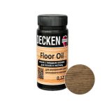 Масло DECKEN Floor Oil Wood с твердым воском для полов Мербау 0,125 л