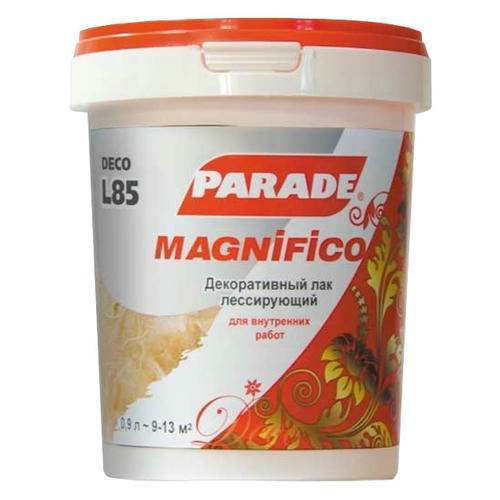 Лак декоративный PARADE Deco Magnifico 0,9л бронза