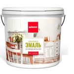 Эмаль акриловая Mokke 12812 Снежный Эльбрус полуглянцевая 2 кг