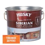 Антисептик HUSKY SIBERIAN полуматовый тиковое дерево 2,7л