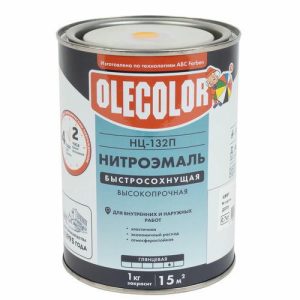 Эмаль НЦ-132П Olecolor желтый 0,7 кг