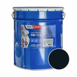 Эмаль Pufas Decoself ПФ-115 черная (25 кг)