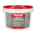 Краска моющаяся Pufas Строительная (10 л)
