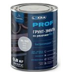 Грунт-эмаль по ржавчине 4 в 1 Лакра Prof it RAL 7040 серое окно 0,8 кг