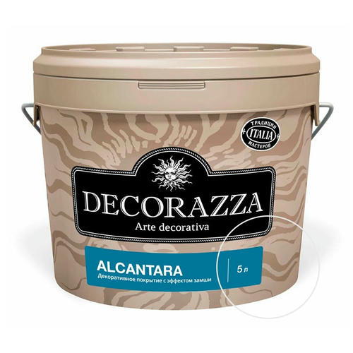 Декоративное покрытие DECORAZZA Alcantara 3,5 кг