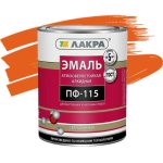 Эмаль Лакра ПФ-115 оранжевая 1 кг