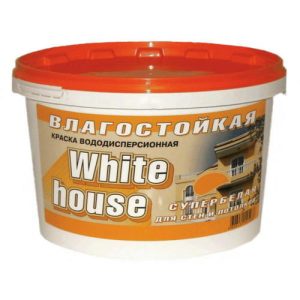 Краска ВД White house влагостойкая 14 кг